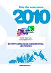 EXTRAIT CATALOGUE EVENEMENTIEL TENTES DEC 2010