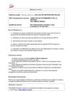 Offre de vacation