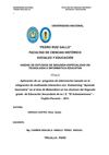 PROGRAMA DE INTERVENCIÓN