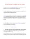 Efficient Ways to Treat Panic and Anxiety Attacks