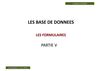 BASE 5 LES FORMULAIRES