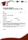 Solicitud Inscripcion II Campeonato Nacional
