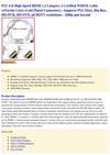  PTC 6 ft High Speed HDMI 1.3 Category 2 Certified WHITE Cable w/Ferrite Cores (Gold Plated Connectors) - Supports...