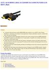 15 FT / 4.6 M HDMI CABLE ACCESSORY for SAMSUNG/VIZIO LCD HDTV Black eforcity