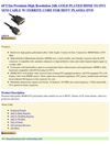  6FT/2m Premium High Resolution 24K GOLD PLATED HDMI TO DVI M/M CABLE W/ FERRITE CORE FOR HDTV PLASMA DVD Cables4PC