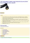  15FT GOLD HDMI To HDMI CABLE FOR SONY PLAYSTATION3 PS3 LCD HDTV PLASMA Cables4PC Vangoddy