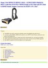  Skque 3 foot HDMI TO HDMI CABLE - AUDIO/VIDEO Digital for HDTV Cable Box DVD PS3+HDMI Female to DVI Male and DVI...