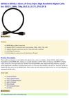  HDMI to HDMI 3 Meter (10 Feet) Super High Resolution Digital Cable for: HDTV 1080i 720p DLP LCD TV PS3 DVR A...