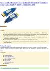  Ikross Certified Premium 6 Foot / 2m Hdmi To Hdmi M / M Gold Plated Cable For For FLAT TV HDTV LCD PLASMA DVD Ikross