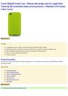 Apparel Green Minisuit Touch Case - Silicone skin design cases for Apple iPod Touch 4g 4th Generation bonus screen...