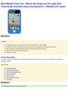Apparel Blue Minisuit Touch Case - Silicone skin design cases for Apple iPod Touch 4g 4th Generation bonus screen...