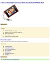 Electronics Coby 1.8-Inch Digital TFT LCD Photo Keychain DP180RED (Red) Coby