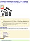  HQRP Battery Charger for Fuji FinePix V10 Z1 Z2 Z3 Z5fd Digital Cameras Replacement (incl Car and Wall USA /...