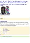  Black Pink Purple Multi Color Zebra Design Rubberized Snap on Hard Skin Shell Protector Faceplate Cover Case for...