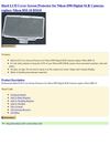 Electronics Hard LCD Cover Screen Protector for Nikon D90 Digital SLR Cameras replace Nikon BM-10 BM10 Nikon