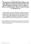 March Sale At Sound And Vision Bolton And Leeds On HD 3D Plasma LED and LCD TVs Blu-ray Players And Recorders Home...