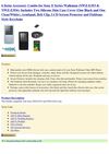  6 Items Accessory Combo for Sony E Series Walkman (NWZ-E353 & NWZ-E354): Includes Two Silicone Skin Case Cover (One...