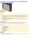 Electronics Janco Hard LCD Cover Screen Protector for Nikon D300 D300s Digital SLR Cameras replace Nikon BM-8 