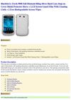  Blackberry Torch 9800 Full Diamond Bling Silver Hard Case Snap on Cover Shield Protector Sleeve + LCD Screen Guard...