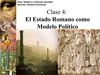 MODELO POLÍTICO DE ROMA