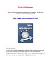 Term Life Insurance