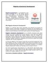 Magento eCommerce Development