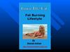 Fat Burning LifeStyle