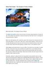 Belize Real Estate - The Gorgeous Homes of Belize