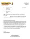 Rescission of Letter of Intent to merge 100% of WASP Mobile, LLC into uVuMobile, Inc.