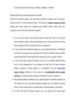 Fast Food Research Paper: Healthy, Wealthy or Wise?