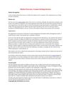 Market Overview Custom Writing Services