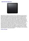 Apple iPad Tablet (32GB, Wi-Fi)