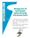 Manage Your ID Card System Better By Using HID Access Cards