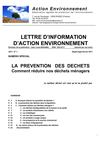 Numéro Spécial Prévention Déchets - Action Environnement