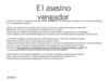 El asesino vengador