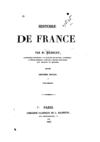 histoire de France par Michelet