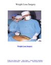 Weight loss surgery