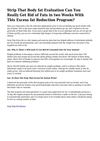 Strip That Fat Critique Can You Really Get Rid of Fats in two Weeks With This Body fat Reduction Plan?