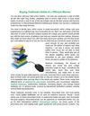 Buying Textbooks Online In a Efficient Manner