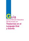 Trastornos en el lenguaje oral y escrito