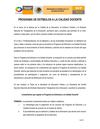 [040311] Lineamientos que regulan el Programa de Estímulos a la Calidad Docente