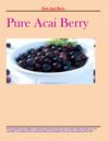 Pure Acai Berry