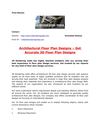 Architectural Floor Plan Designs – Get Accurate 3D Floor Plan Designs