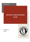 February 2011, Astana Toastmasters Club Newsletter