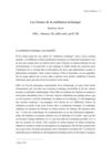 Les formes de la médiation technique