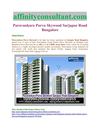 {"Purva Skywood" Bangalore}@09999620966 Sarjarpur Road Apartments