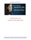 Bad Credit Student Loans Without Cosigner