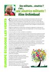 Aline Archimbaud Sénatoriales