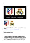 Atletico Madrid vs Real Madrid Fussball Spanien 19.3.2011 SelMcKenzie Selzer-McKenzie