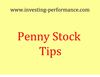 Penny Stock Tips